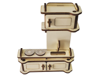 Laser Cut Kitchen and Dining Room Set