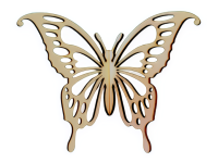 Laser Cut Butterfly Set