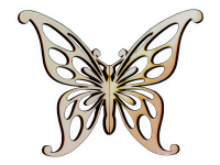 Laser Cut Butterfly Set