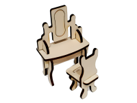 Laser Cut Bedroom Furniture Set