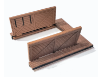 Model Railway Engine Shed Doors