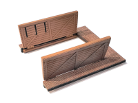 Model Railway Engine Shed Doors