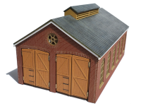 Model Railway Double Engine Shed