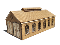 Model Railway Double Engine Shed