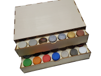 Two Drawer Organiser for 36mm Jars