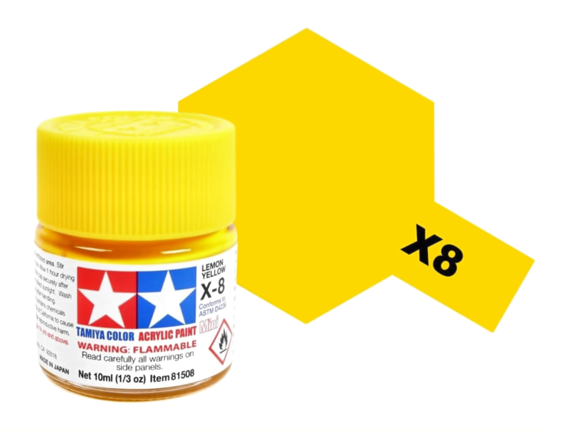 Tamiya Acrylic Mini X-8