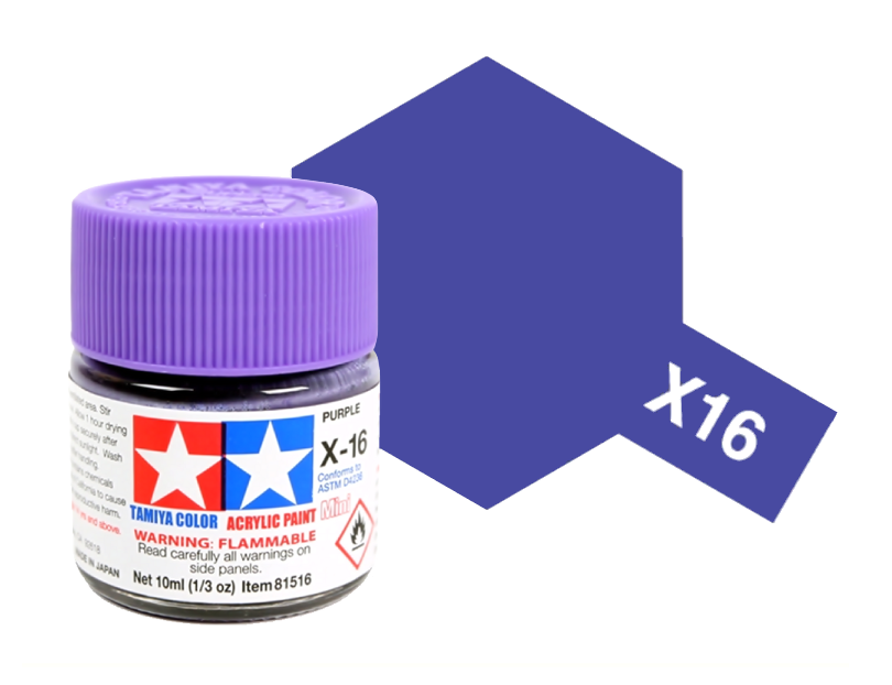 Tamiya Acrylic Mini X-16