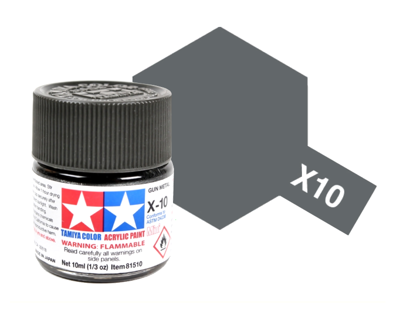 Tamiya Acrylic Mini X-10