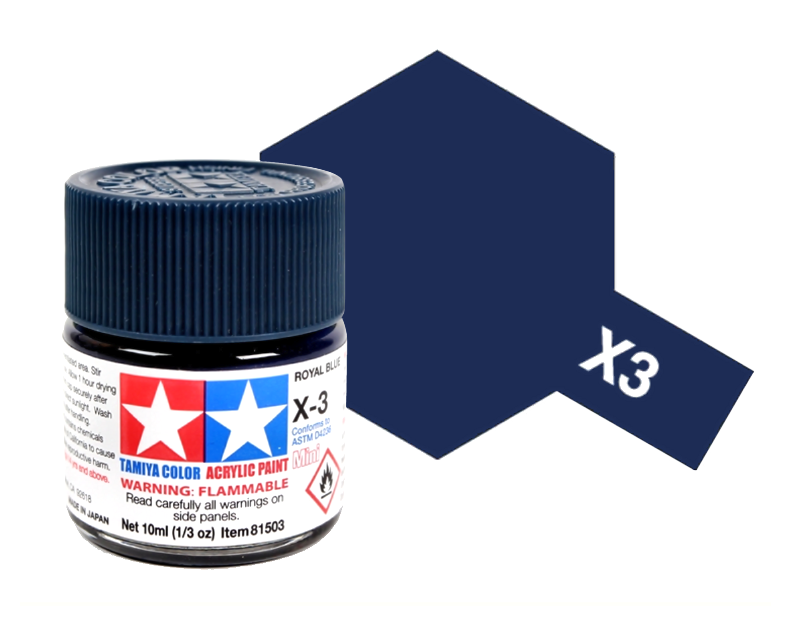 Tamiya Acrylic Mini X-3