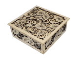 Laser Cut Ornate Jewellery Box