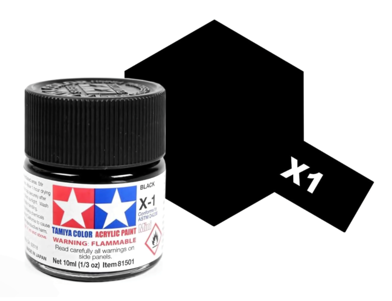 Tamiya Acrylic Mini X-1
