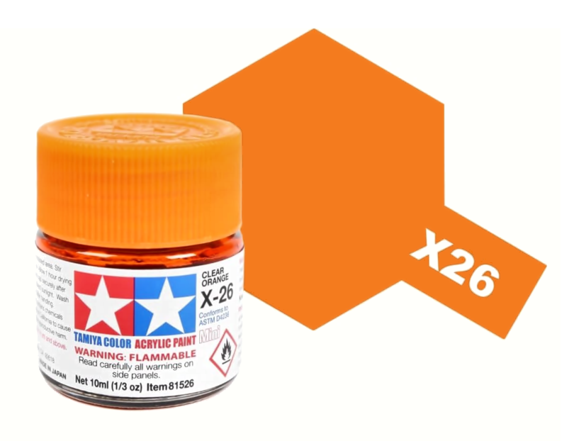 Tamiya Acrylic Mini X-26