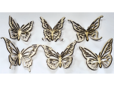 Laser Cut Butterfly Set