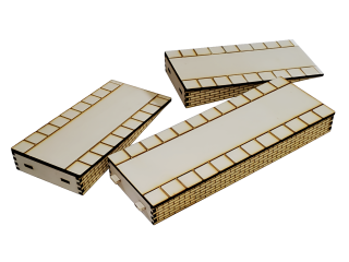 Model Railway Station Platform