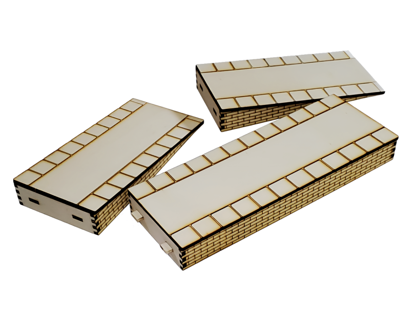 Model Railway Station Platform