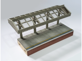 Model Railway Station Platform Canopy