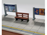 Model Railway GWR Bench Set