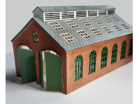 Model Railway Double Engine Shed
