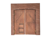 Model Railway Engine Shed Doors