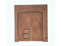 Model Railway Engine Shed Doors