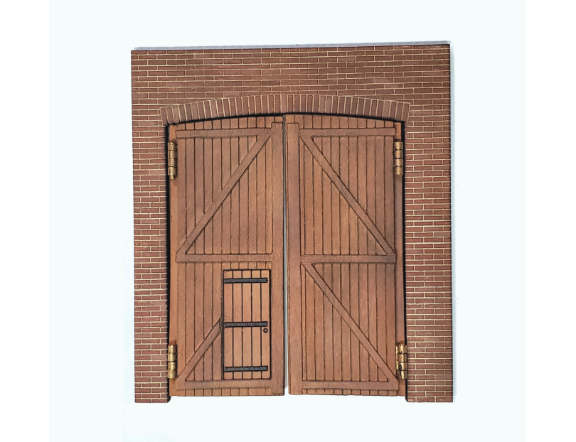 Model Railway Engine Shed Doors